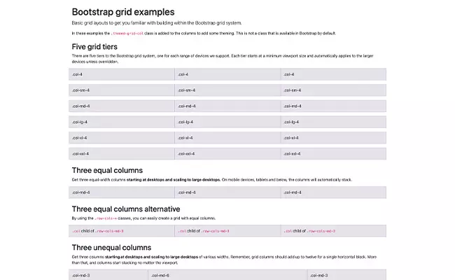 bootstrap grid