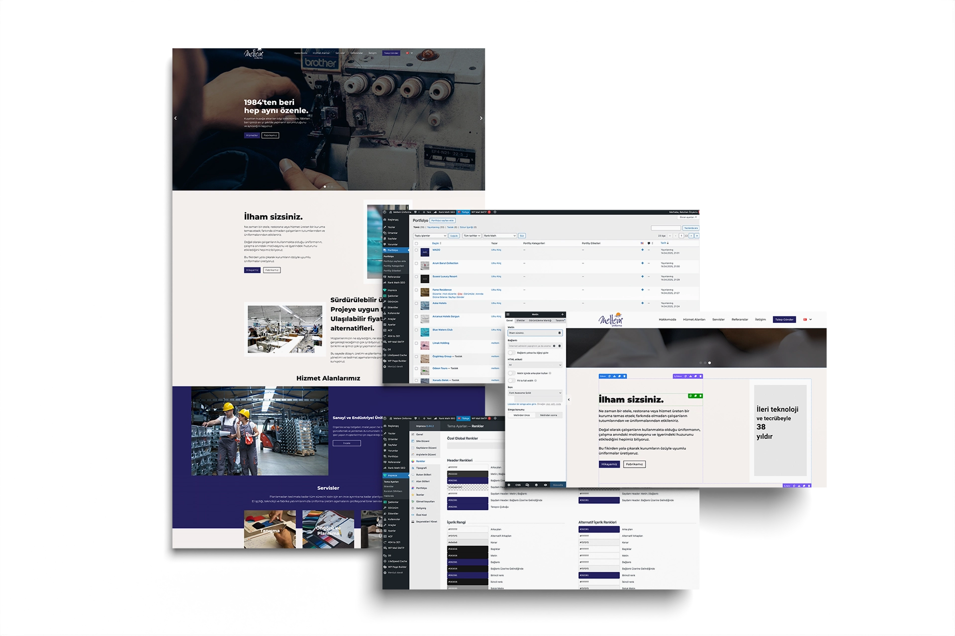 özel tasarım wordpress siteler